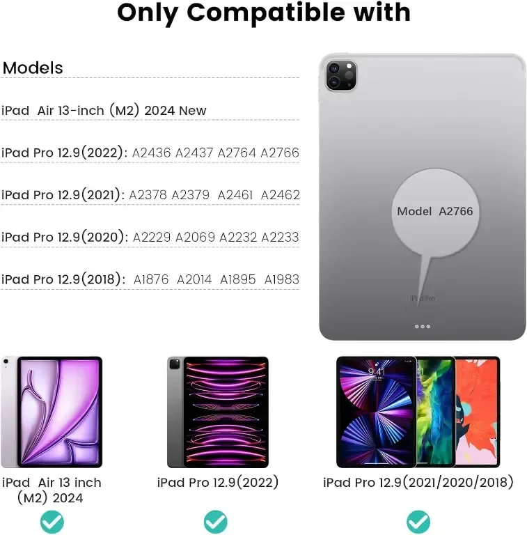 Калъф с клавиатура Nillkin Carry Go iPad Pro 12,9 инча с дръжка — снимка 6
