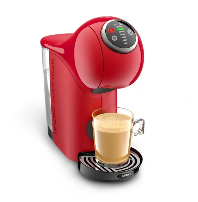 Кафемашина, Krups KP340510 Ndg Genio S Plus Red Eu — снимка 3