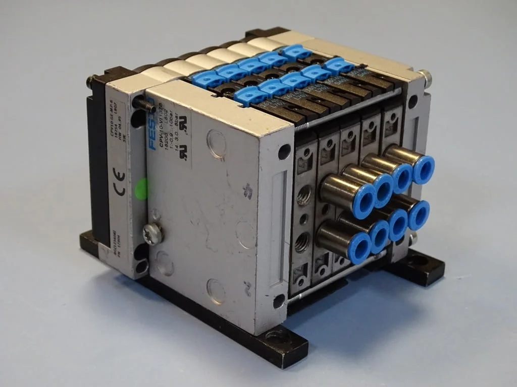Пневматичен разпределител Festo CPV10-GE-MP-6/CPV-10-Vi solenoid valve — снимка 2