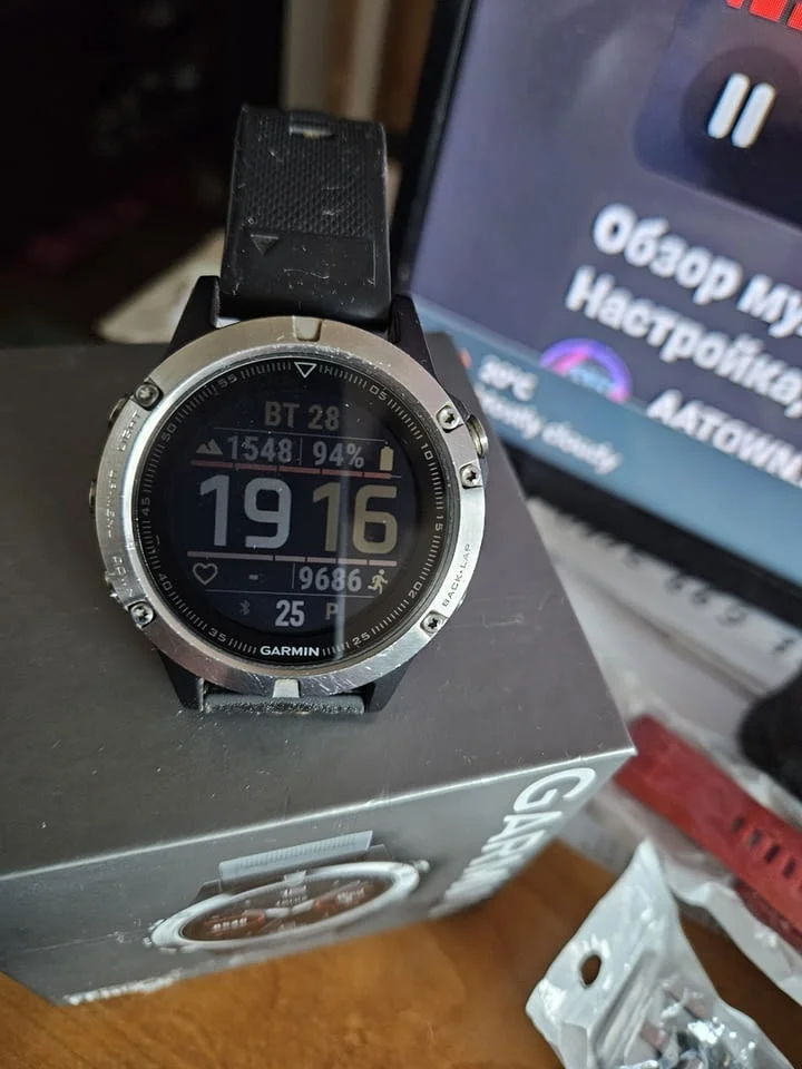 Garmin Fenix 5 Мултиспорт GPS часовник — снимка 2
