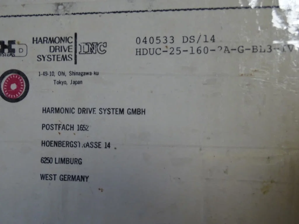 Вълнов редуктор Harmonic Drive Systems HDUC-25-160-2A-G-BL3-IV — снимка 6
