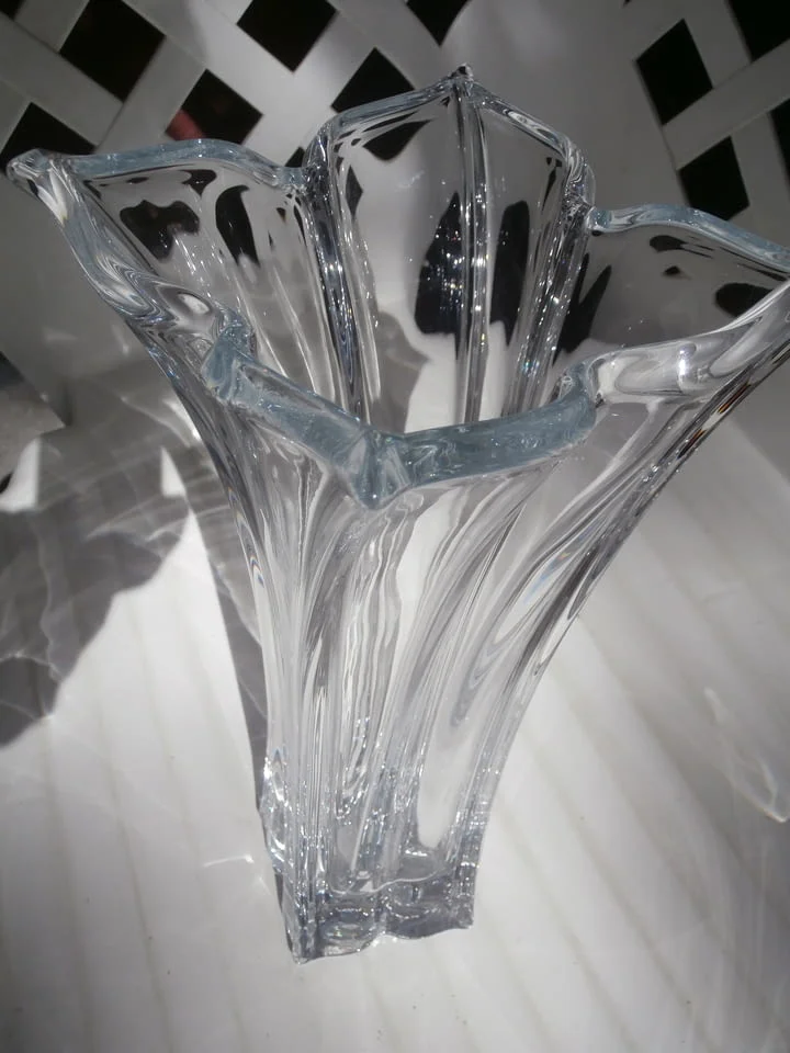 Кристална ваза Bohemia Crystalite, 28 cm, 29 € — снимка 5