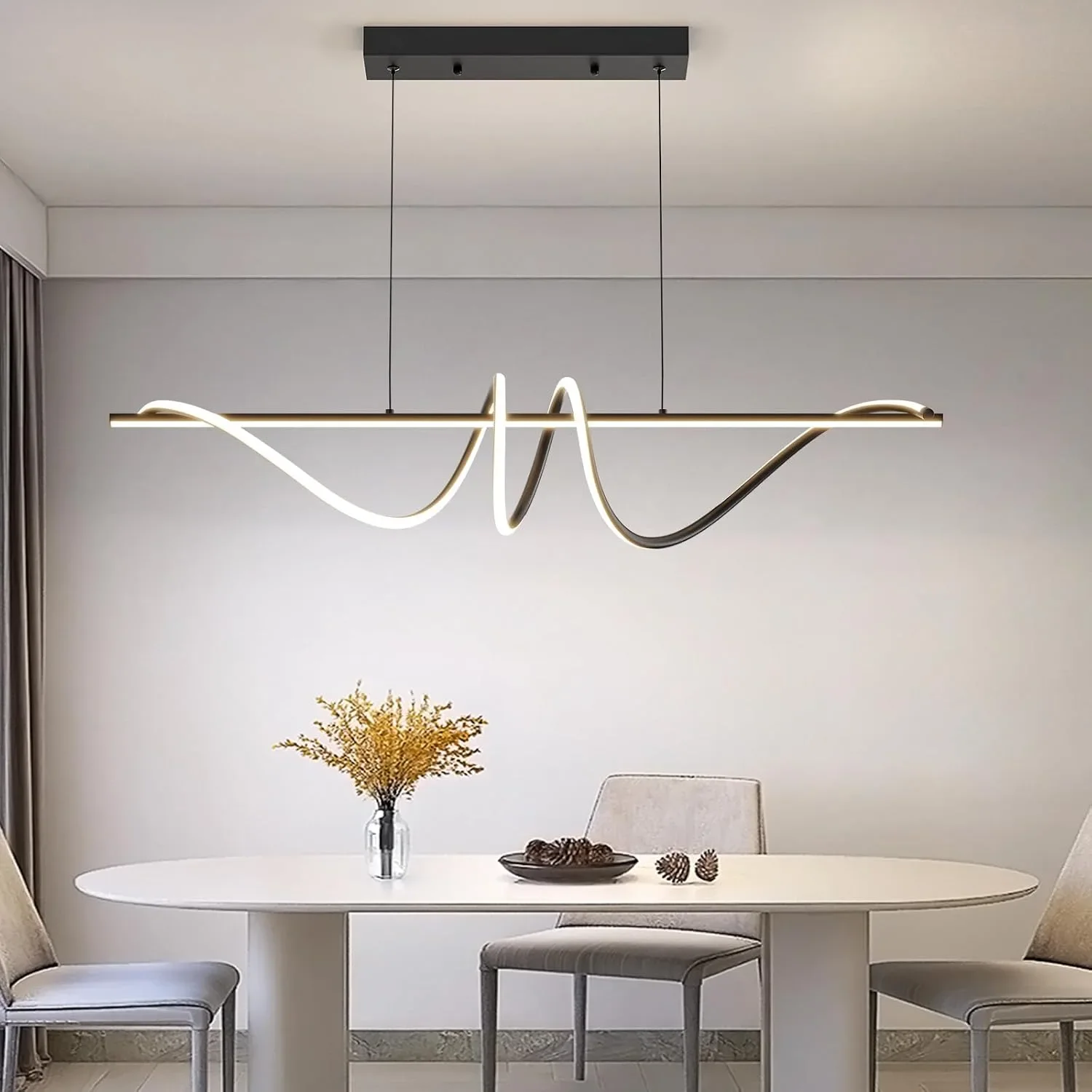 Смарт LED полилей с димер и контрол с дистанционно – L39.3 (100 см) — снимка 3