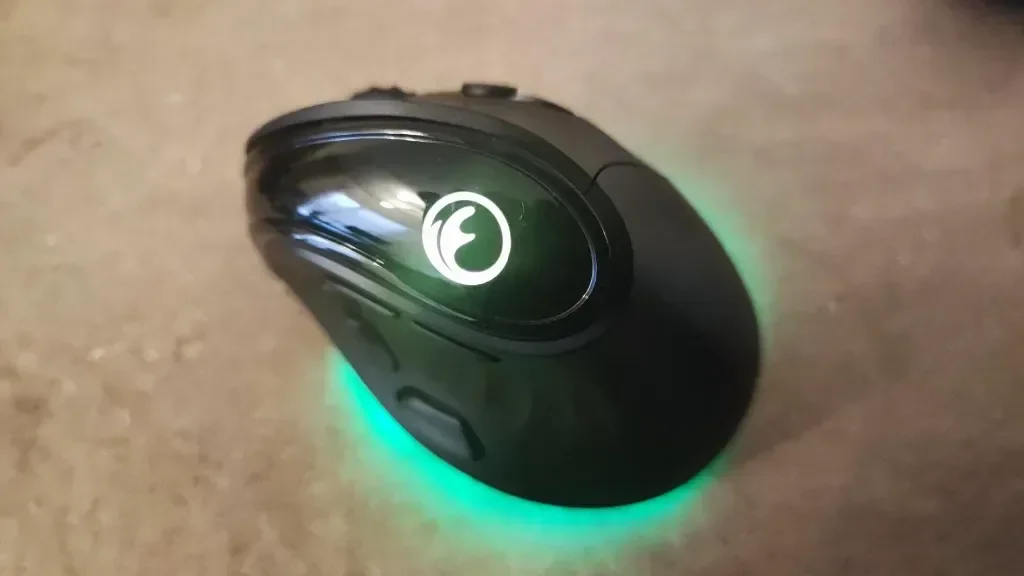 IFYOO 2.4G/BT/кабелна, трирежимна RGB акумулаторна безжична вертикална ергономична мишка G53 — снимка 8