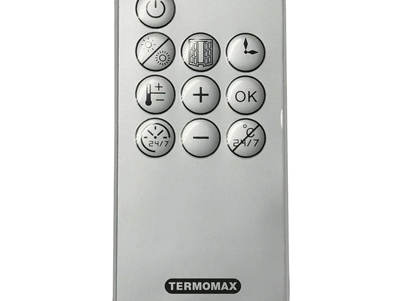 Печка керамична Termomax TR2022W, 2000W, стенна, 55 cm, LED дисплей, дистанционно управление — снимка 3