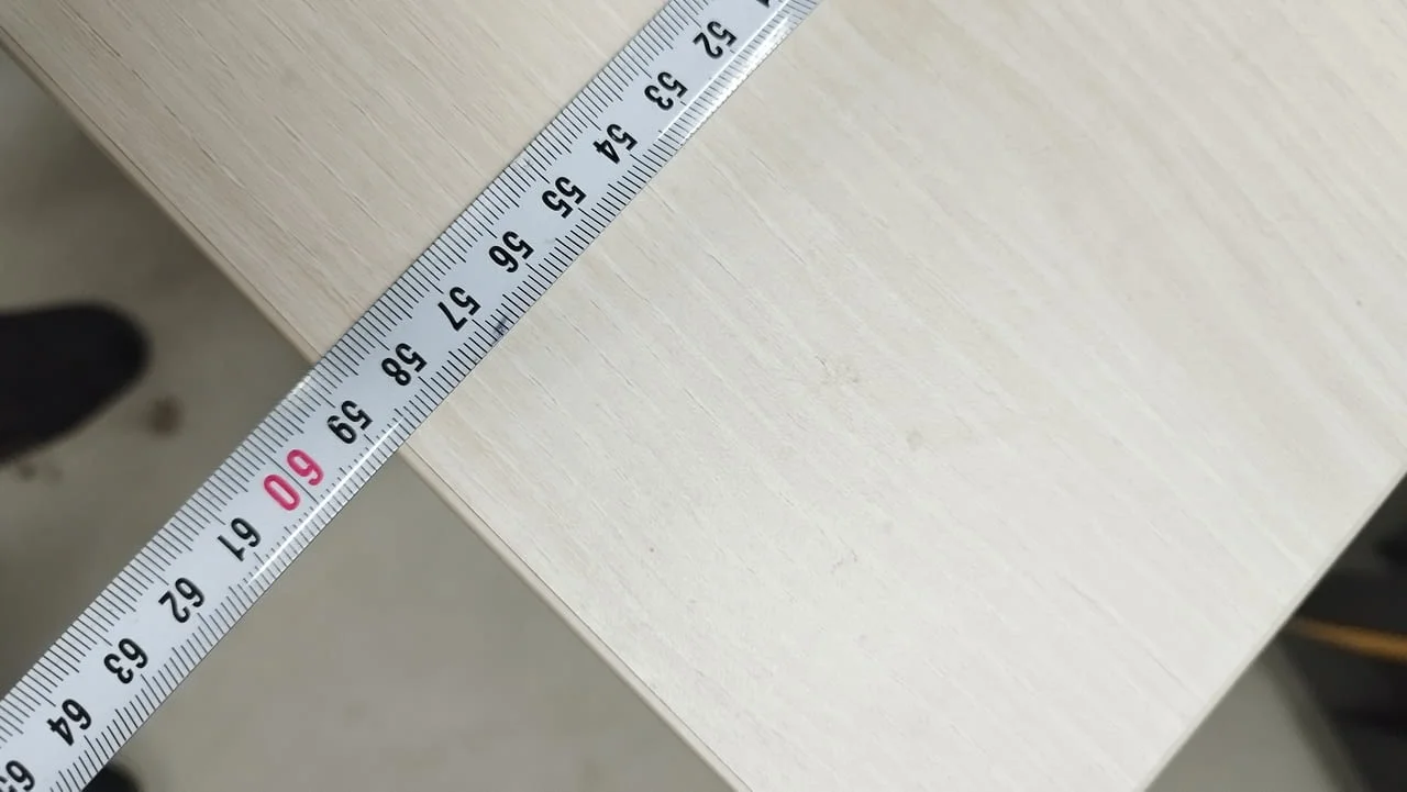 Маса правоъгълна 70см/59см с метален крак — снимка 8