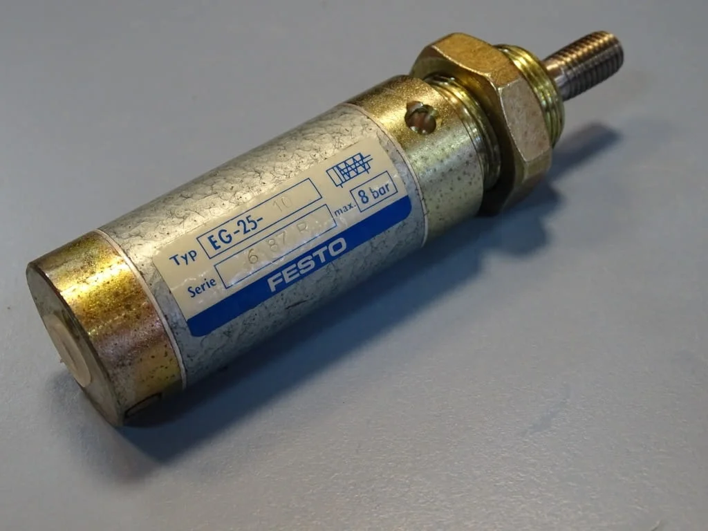 Пневматичен цилиндър еднодействащ Festo EG-25-10 pneumatic cylinder — снимка 5