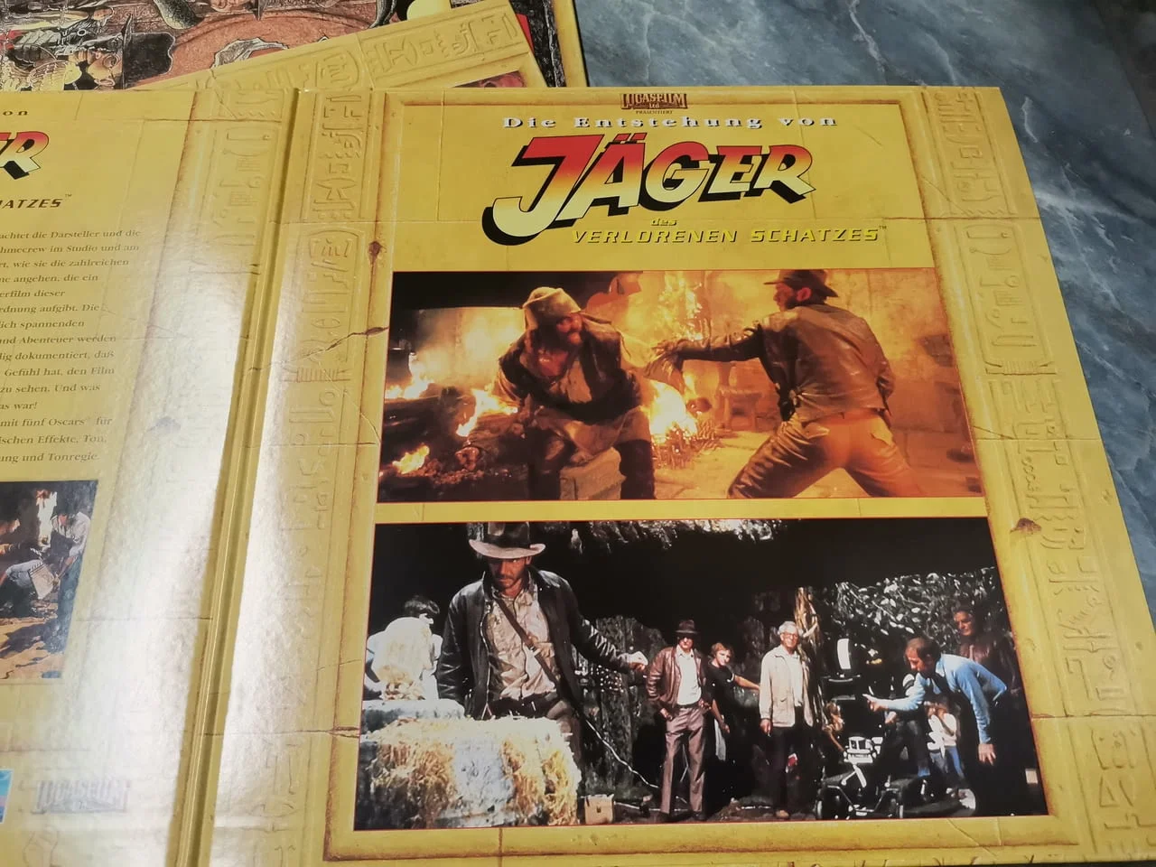 Indiana Jones Trilogie (Harrison Ford, Sean Connery) PAL Collector's Set Box Laserdisc — снимка 5