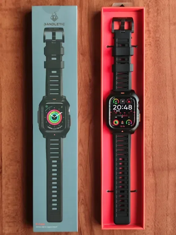 Метален корпус с каишка, съвместим с каишки за Apple Watch 44 mm — снимка 10