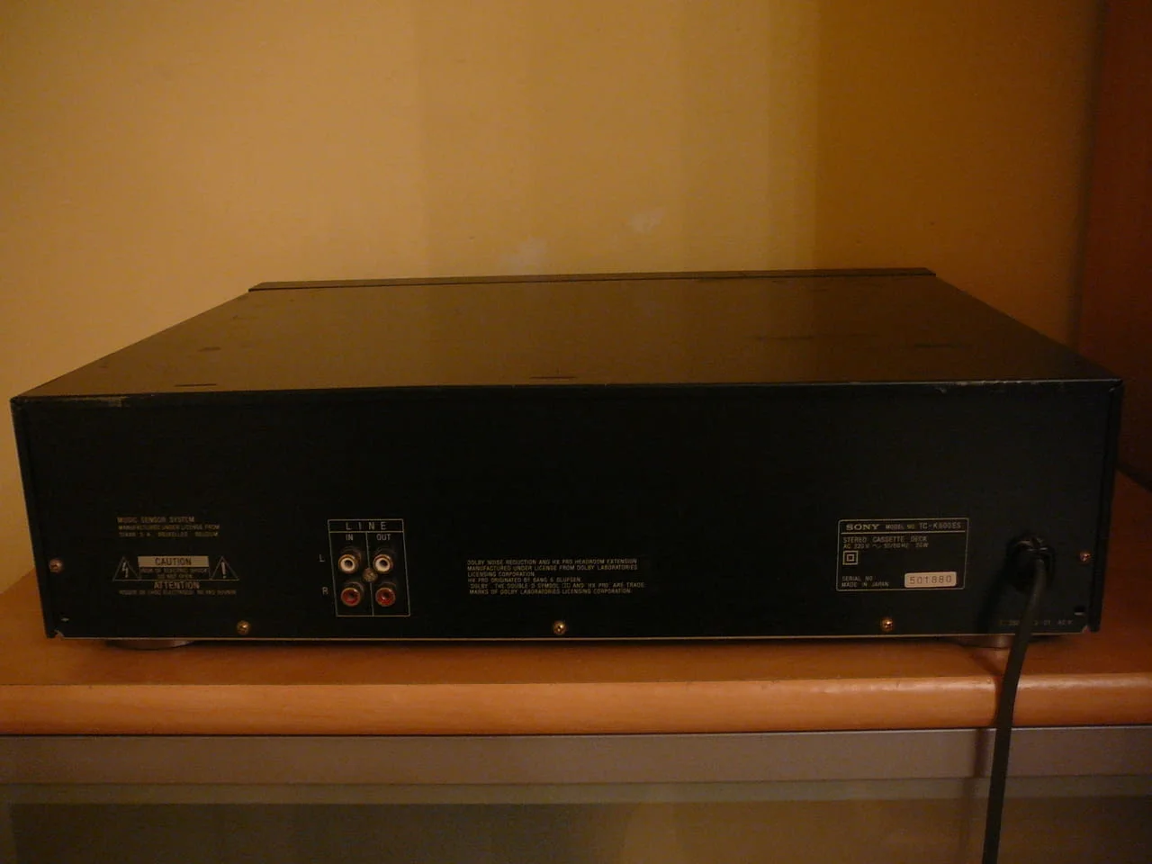 Sony tc-k600es — снимка 6