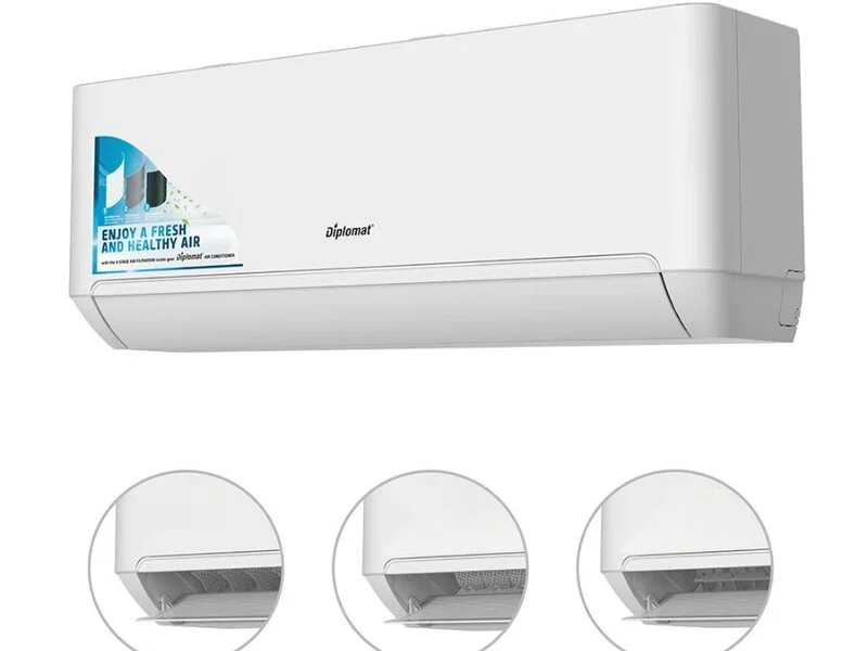 Климатик Инверторен DIPLOMAT DAW-240X Smart Winter — снимка 2