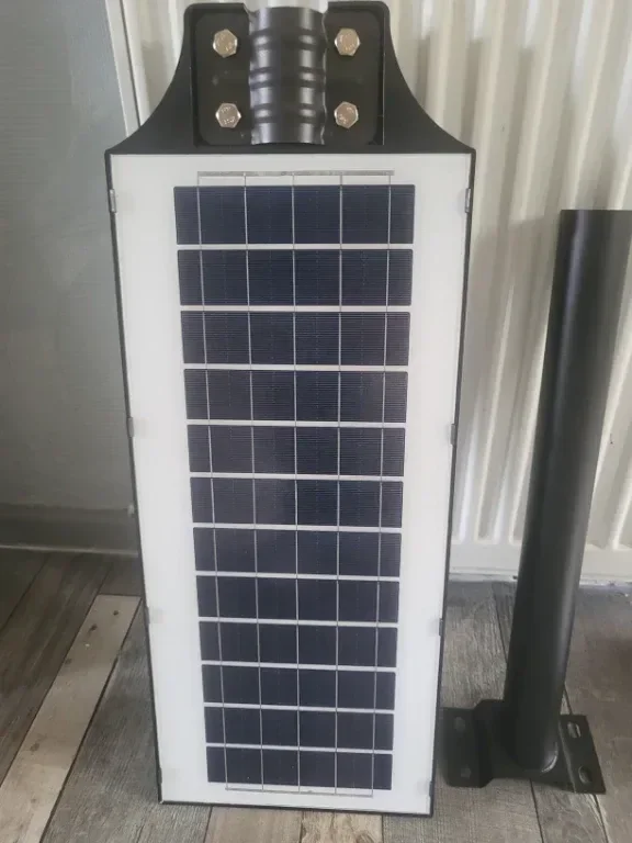 Worshow Соларна улична лампа 1000W, сензор за движение - 864LED 6500K, дистанционно, IP65 — снимка 9