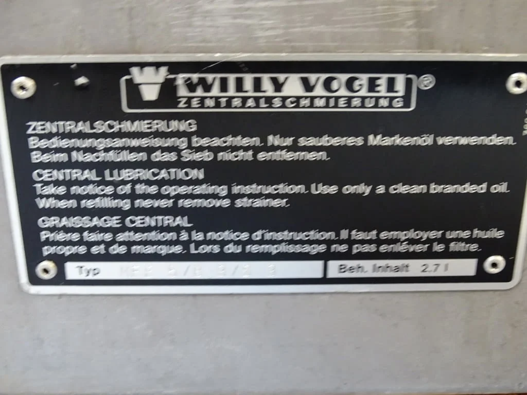 Смазочна хидравлична станция Willy Vogel MFE 5/B 3/S 3 sentral lubrication system — снимка 2