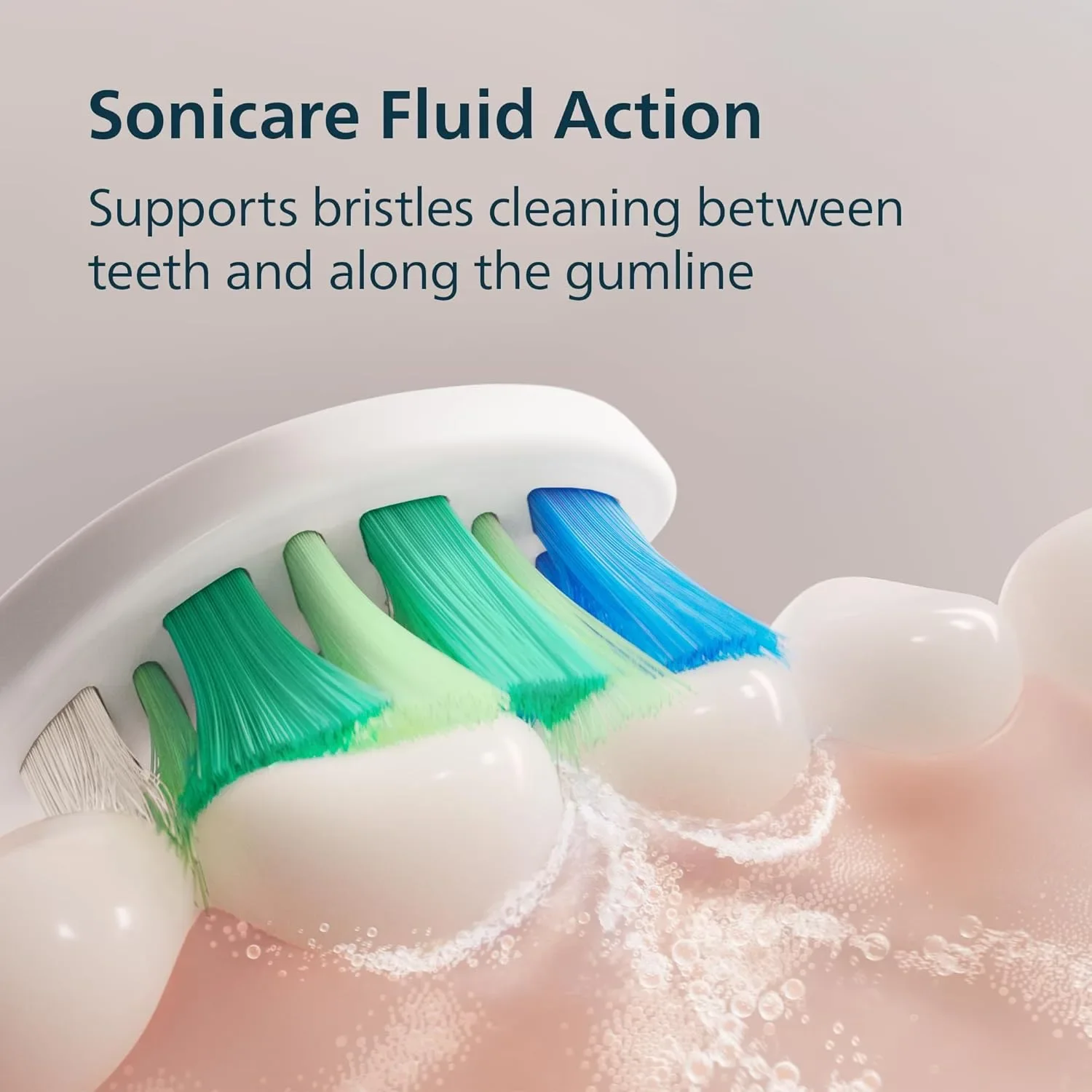 Philips Sonicare 2100 електрическа четка за зъби серия 2000 HX4023/03 с SmartTimer и зарядна стойка — снимка 2