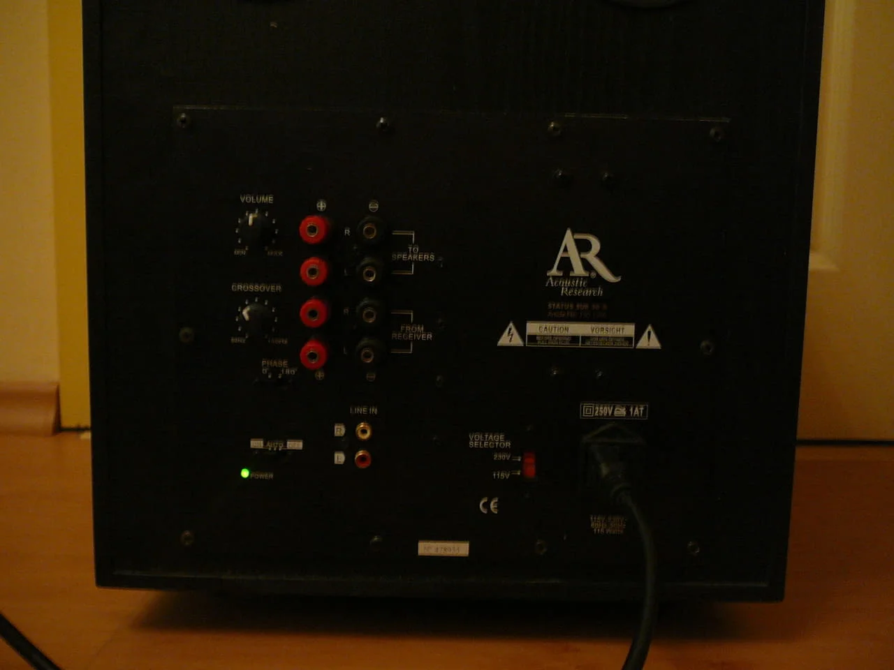 Acoustic research sub 30 a — снимка 7