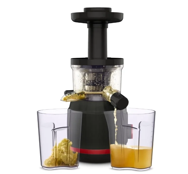 Сокоизстисквачка, Tefal ZC150838 Juiceo 2Sp 150W Black/Red — снимка 4