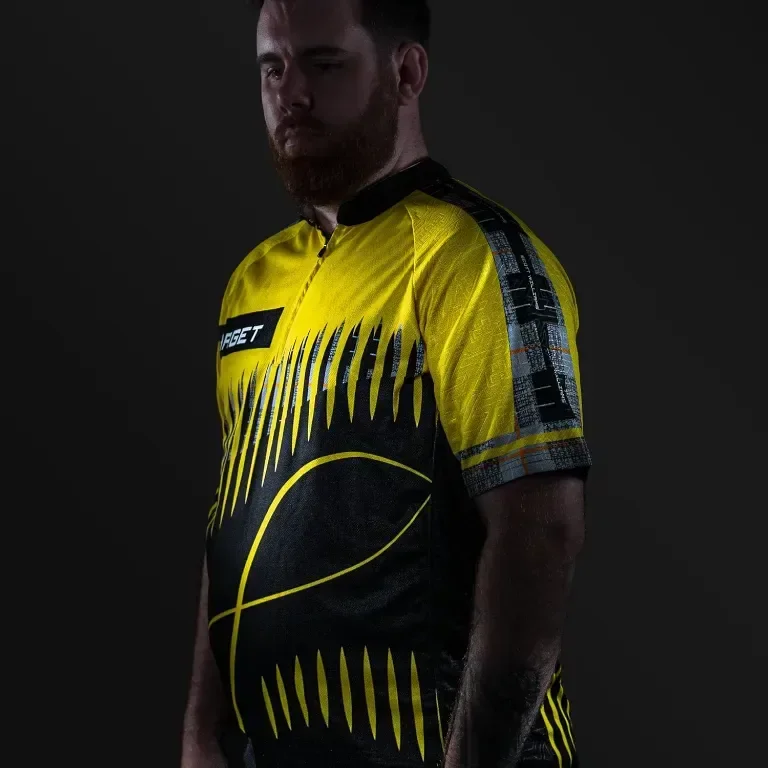 TARGET Darts Scott Williams Dart Shirt 2025: Мъжка тениска за дартс за Световното първенство 2025 — снимка 4
