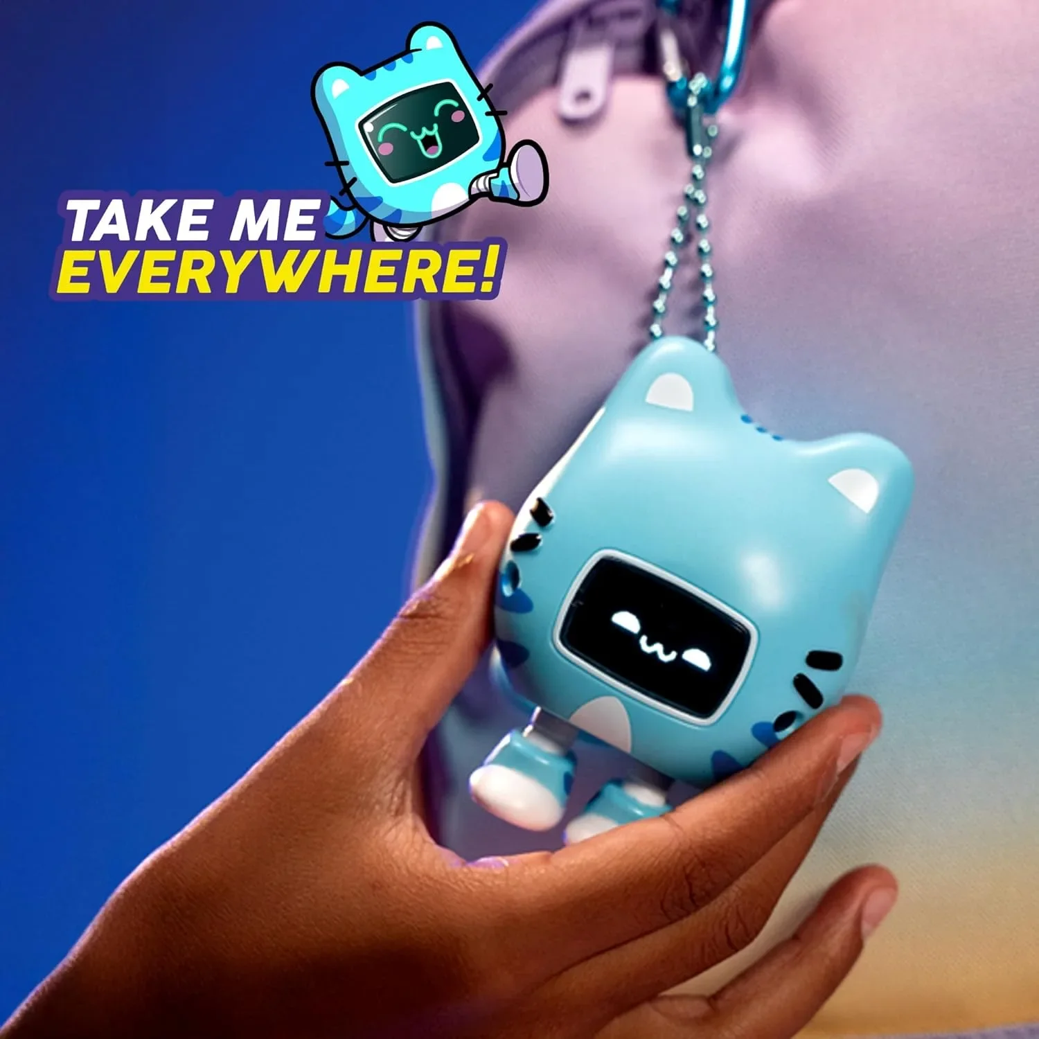BEEP BOOP Miao Miao – интерактивна ръчна електронна играчка за домашен любимец (5+ години) — снимка 7