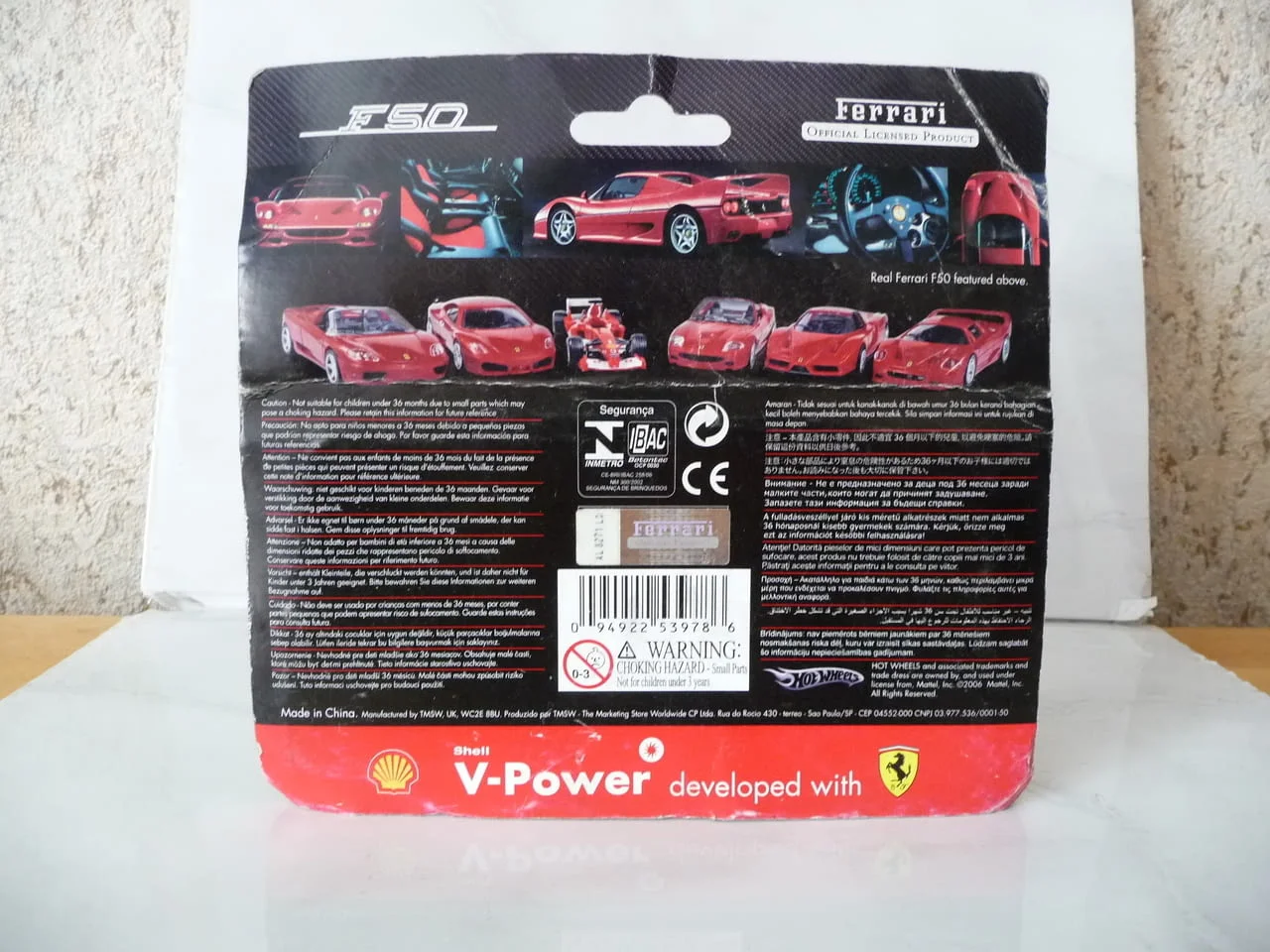 Ferrari Shell V-power F 50 Ферари Шел колекционерска спорт — снимка 3