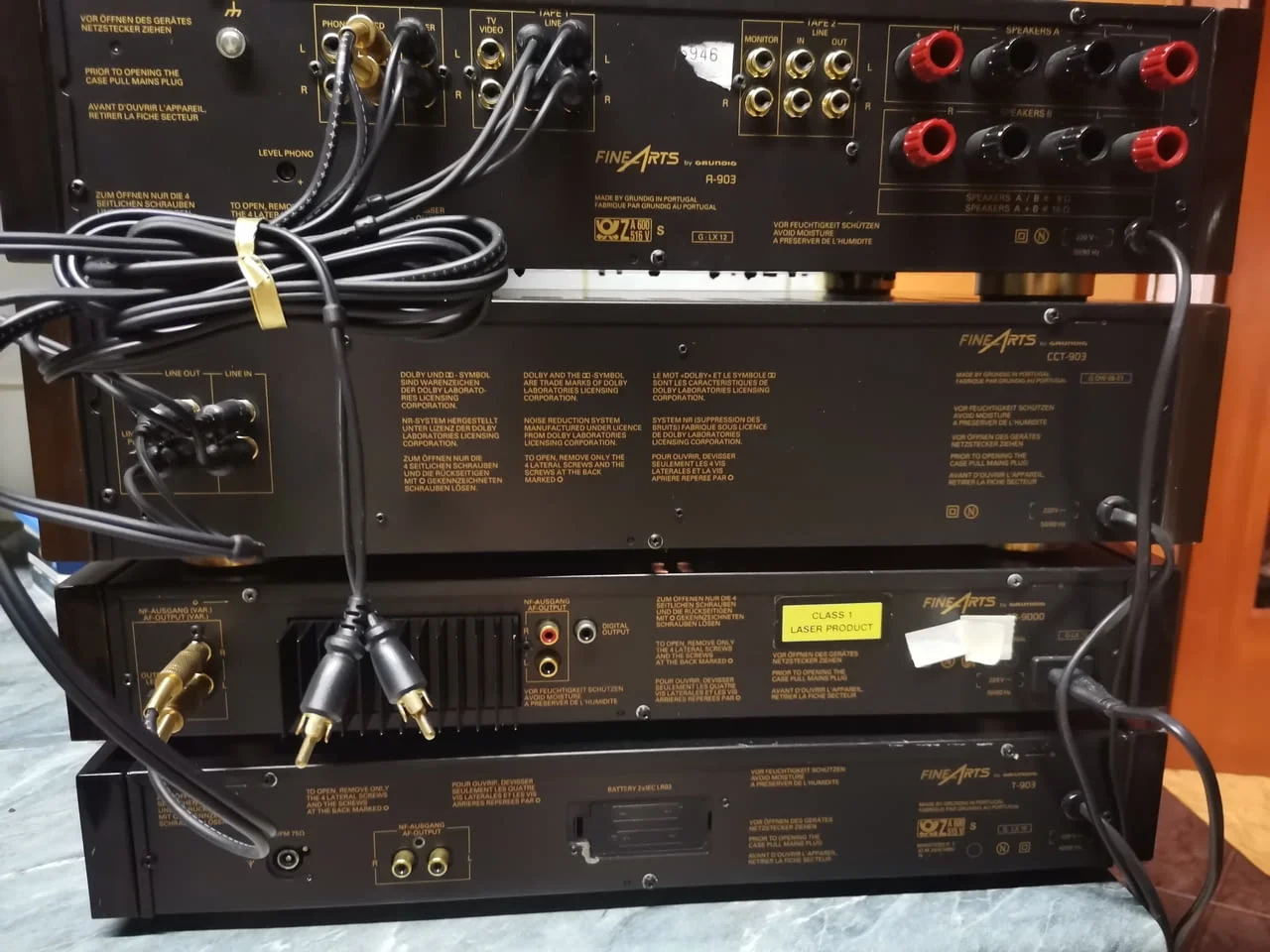 Grundig Fine Arts A-903, T-903, CD-9000, CCT-903 — снимка 7