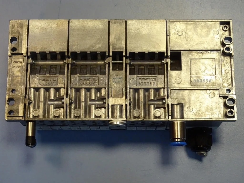 Пневматичен модул Festo VMPA-KMS1-24-5 pneumatic valve block — снимка 6