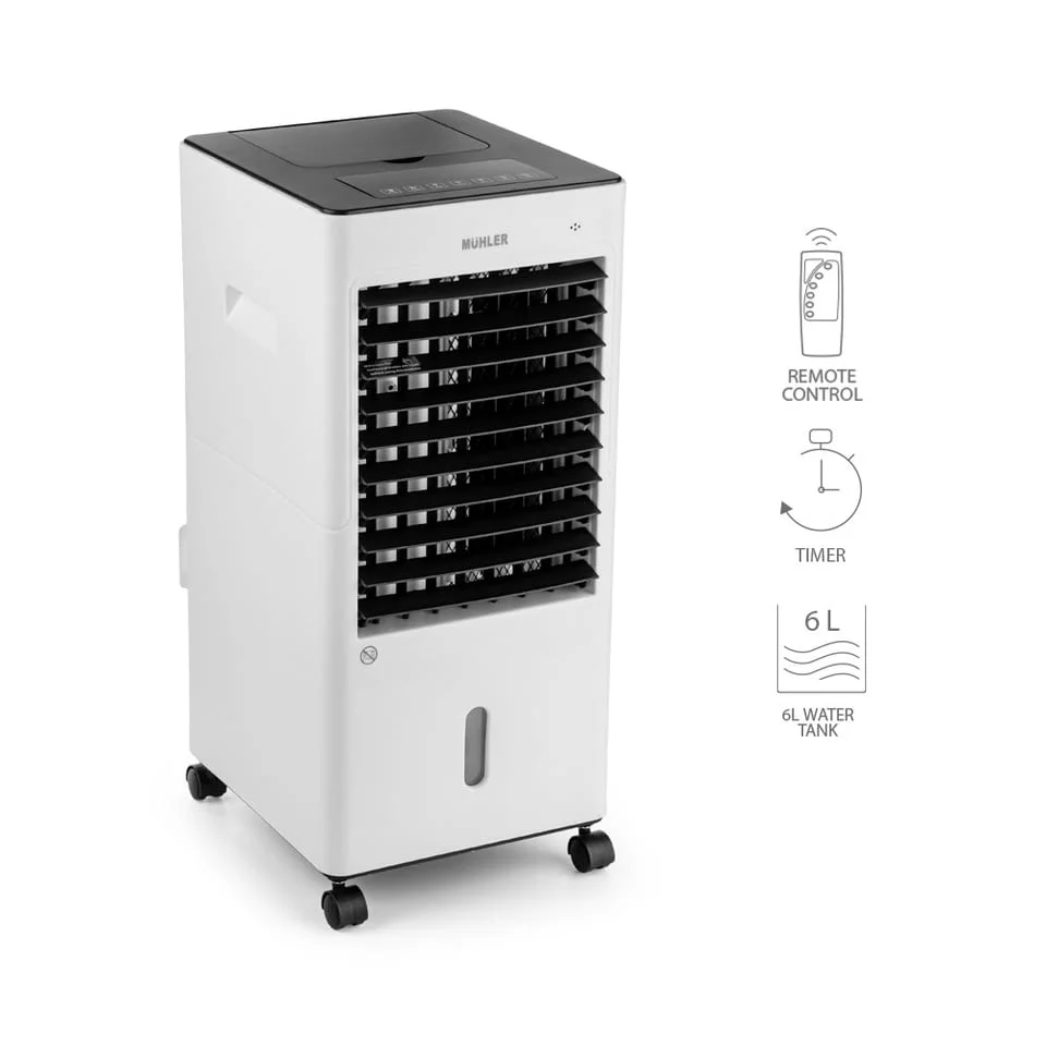 Мобилен охладител и отоплител Muhler MC-6066H, 2000W, LED — снимка 2