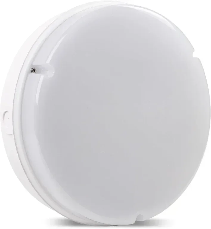 Кръгла LED лампа Bright Source за стена и таван, бяла, превключваща мощност 9W 14W 18W, IP65 — снимка 2