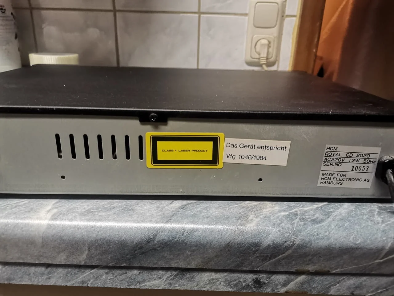 HCM Royal CD-2020 (CD Player) — снимка 5