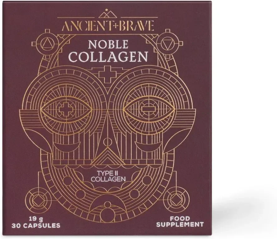 Ancient + Brave Noble Collagen - Колаген тип 2 с витамин С за здрави стави и кости, 30 капсули — снимка 5