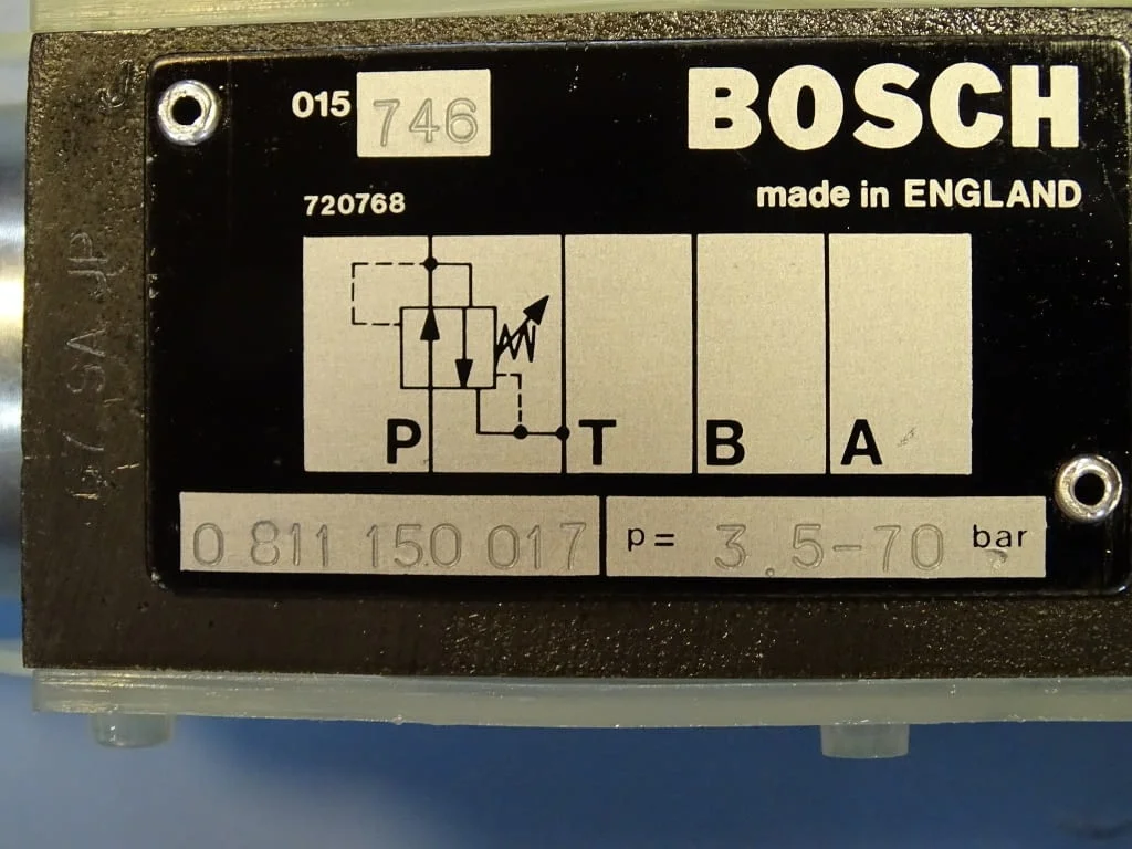 Хидравличен редуцил вентил Bosch 0811150 pressure reducing valve 70 bar — снимка 7