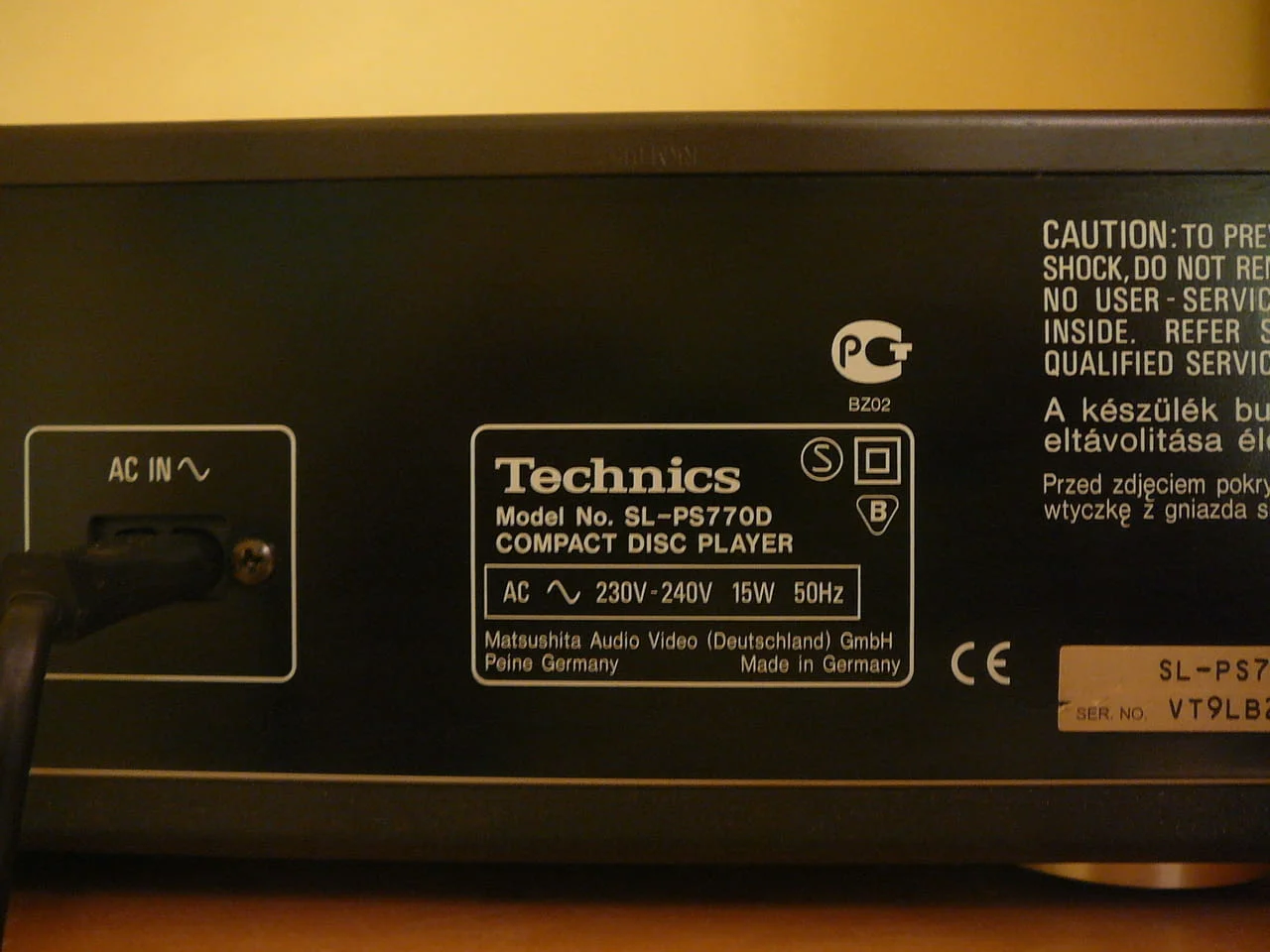 Technics sl-ps770d — снимка 9