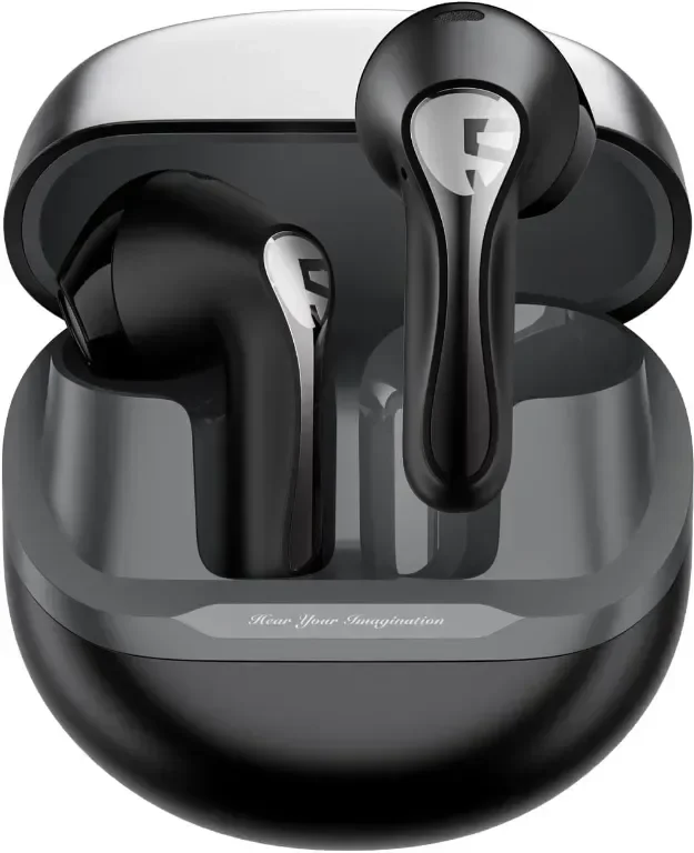 Безжични слушалки SoundPEATS Air5 Hi Res с aptx Adaptive Lossless, Bluetooth 5.4 с 6 микрофона