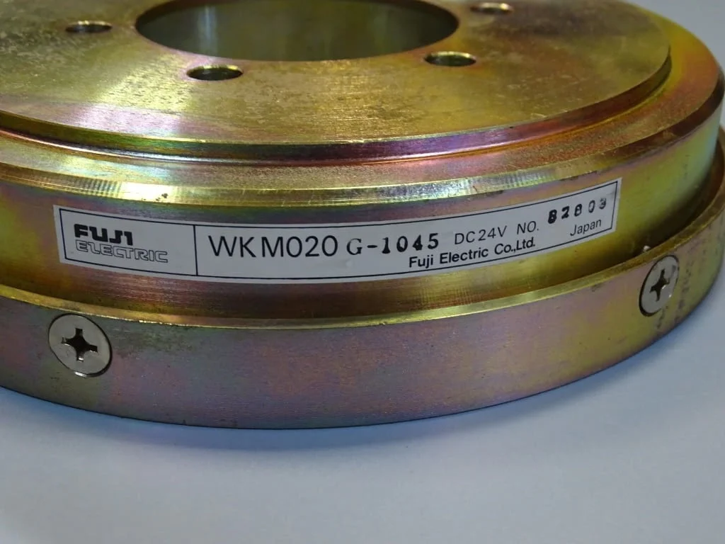 Електромагнитна спирачка FUJI Electric WKM020G-1045 Electromagnetic Brake 24VDC — снимка 7