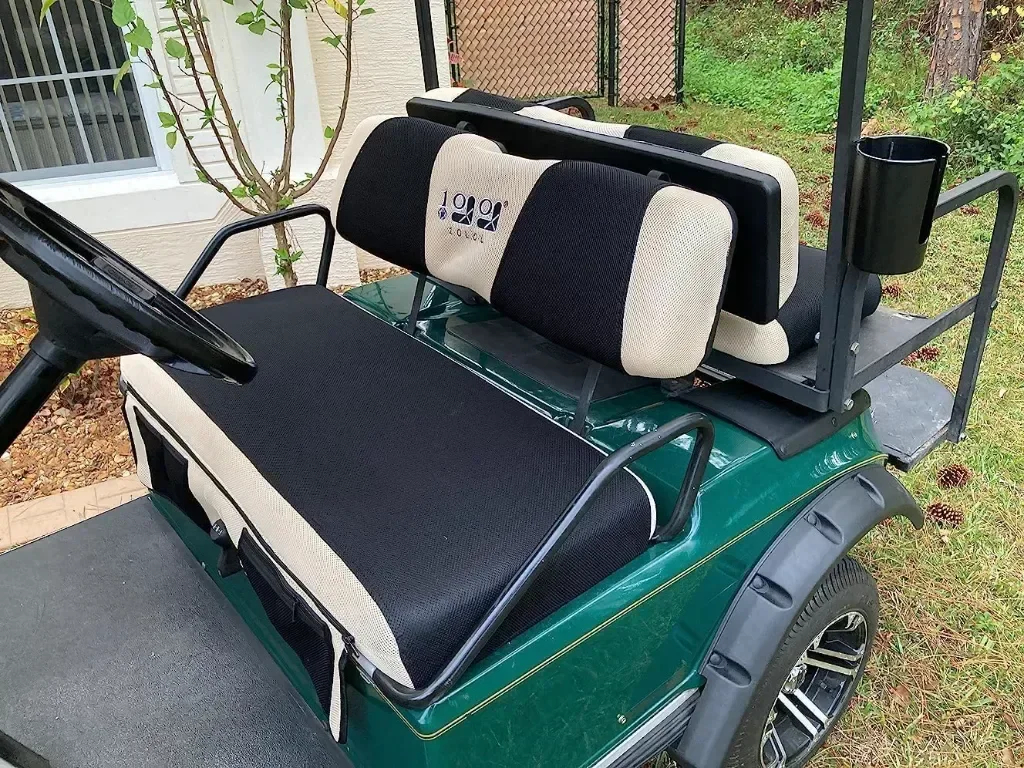10L0L Калъф за седалка за голф количка EZGO TXT RXV и Club Car DS — снимка 2