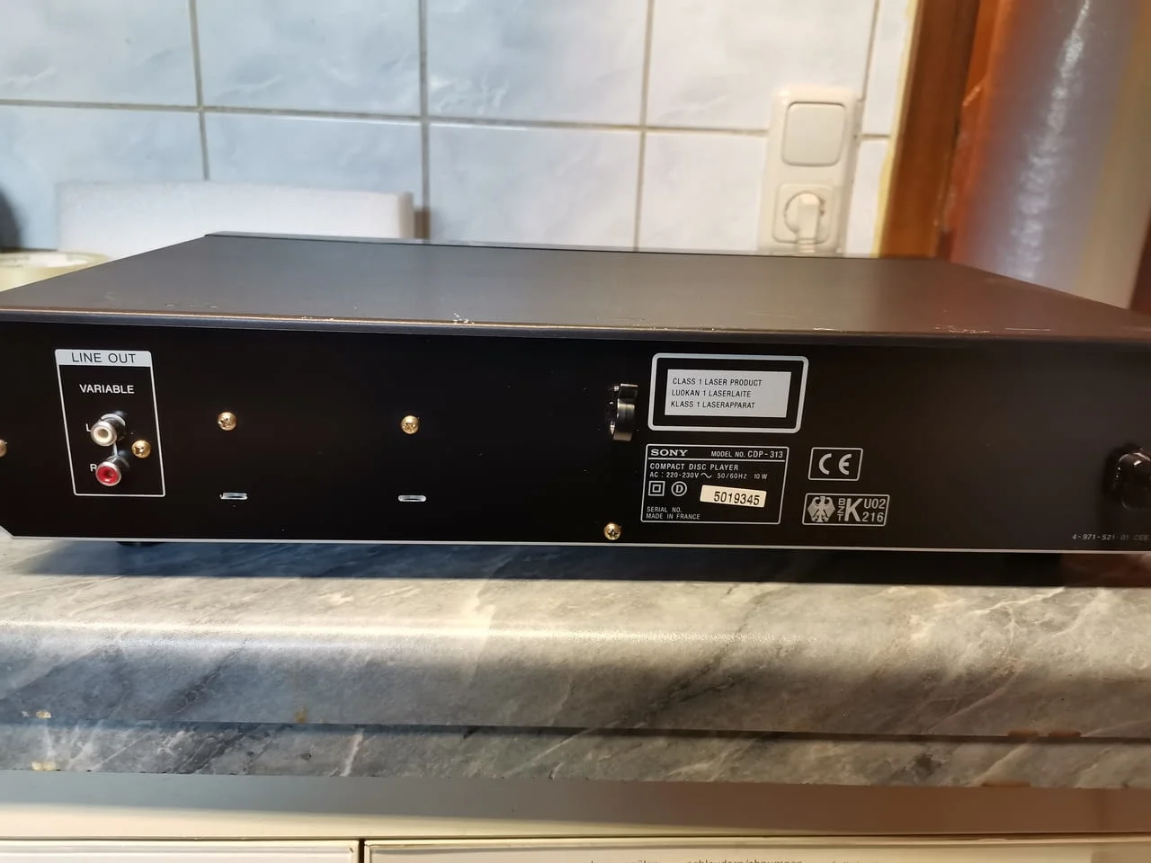 Sony CDP-313 CD-Player — снимка 8