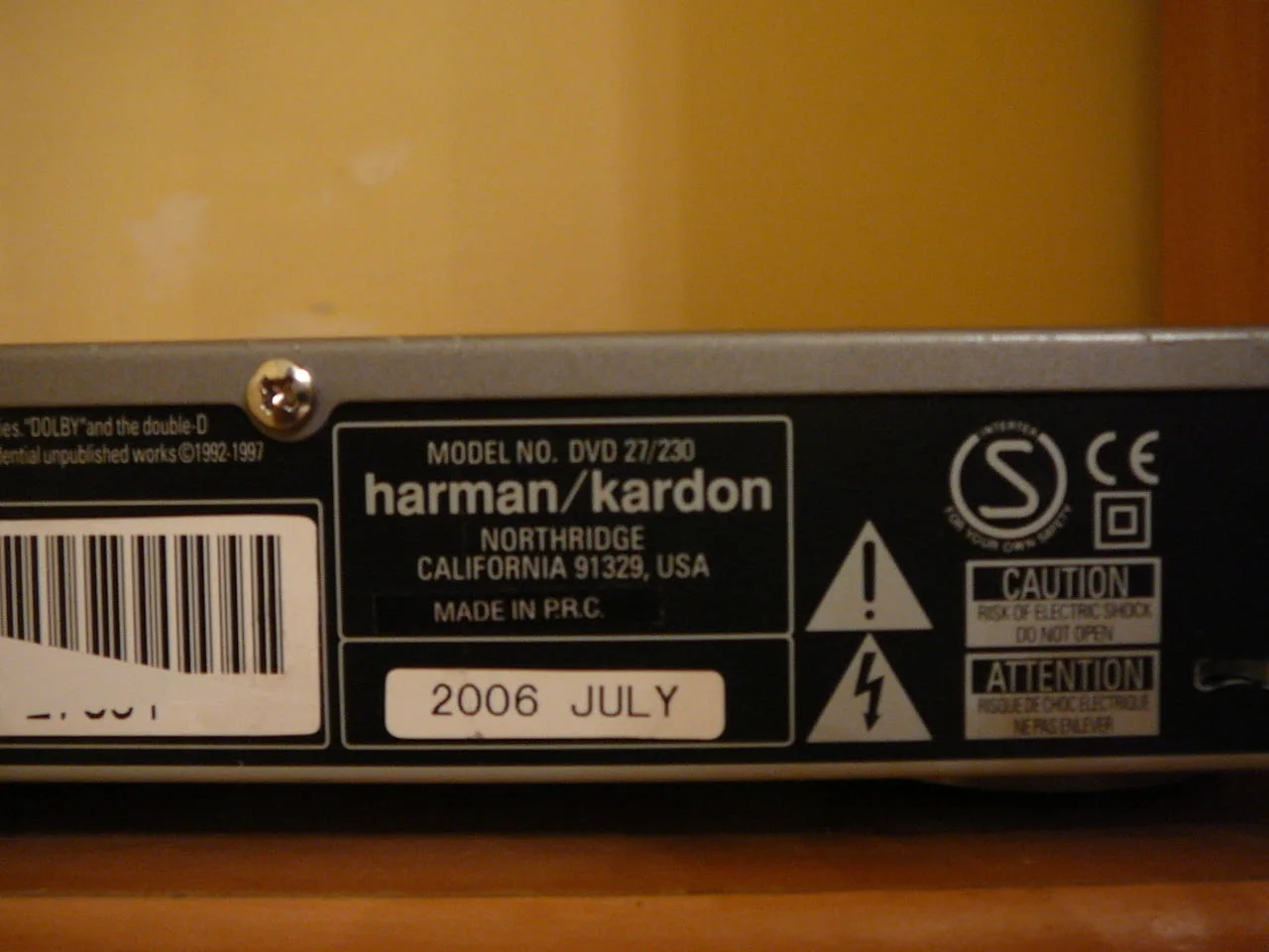 Harman kardon dvd 27 — снимка 7