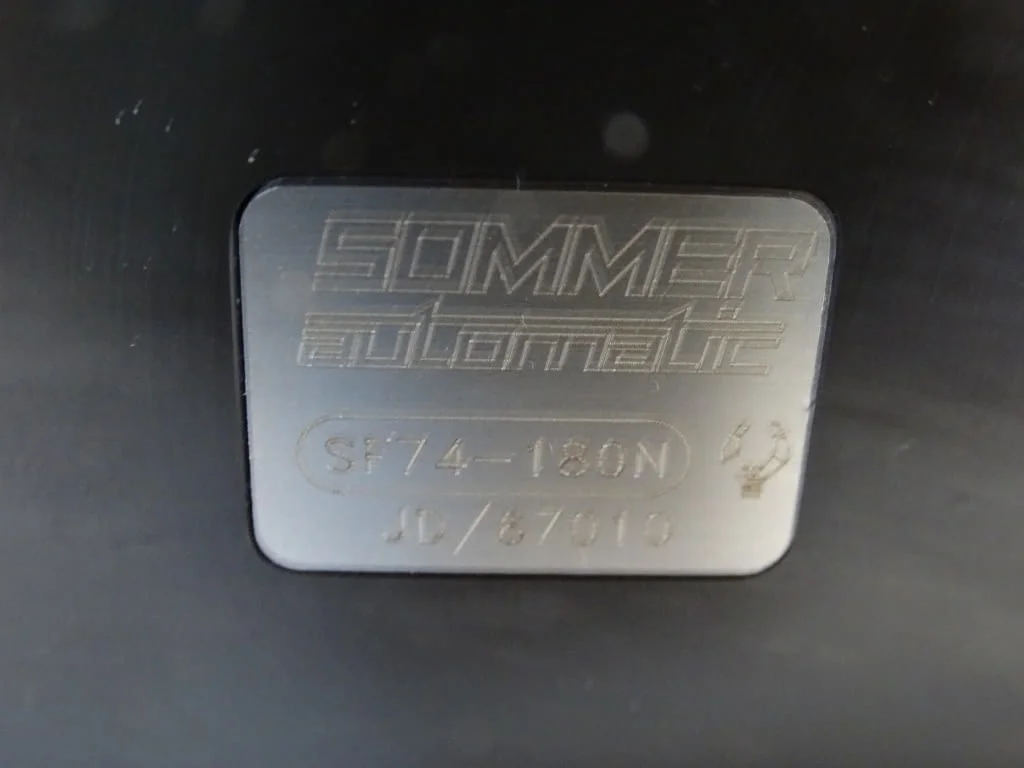Пневматичен ротор SOMMER AUTOMATIC SF74-180N Pneumatic Flat Swivel Unit — снимка 2