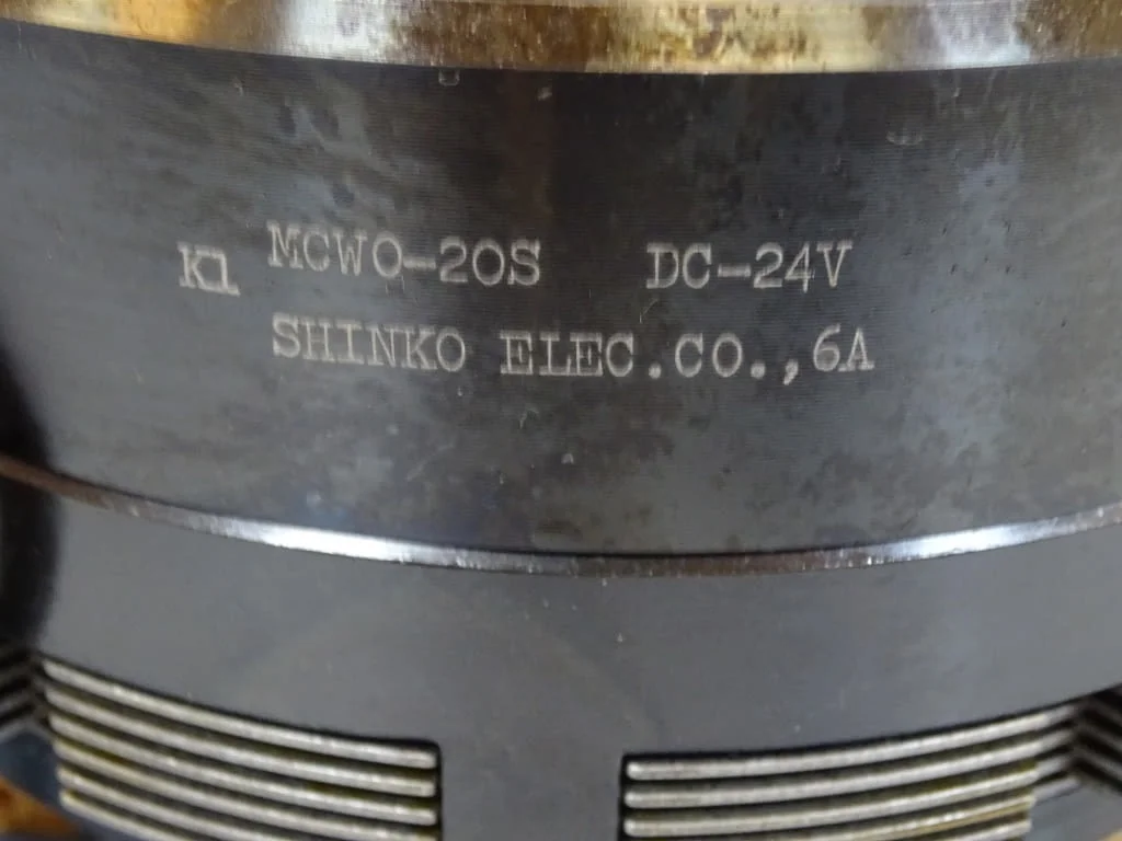 Електромагнитна спирачка SHINCO Electric MCWO-20S clutch brake 24V 200Nm — снимка 5