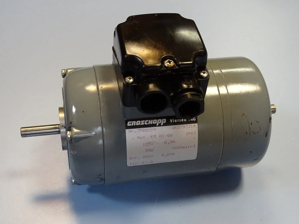 Ел. двигател Groschopp KM 80-60 electric motor 85W 125V — снимка 6
