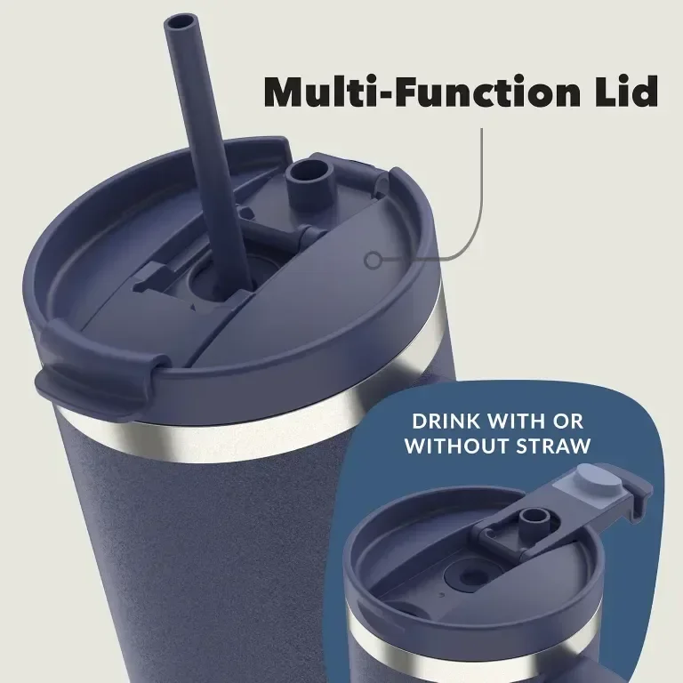 Contigo Streeterville Чаша 1200 ml с дръжка, изолирана със сламка и капак, студено за 29 часа