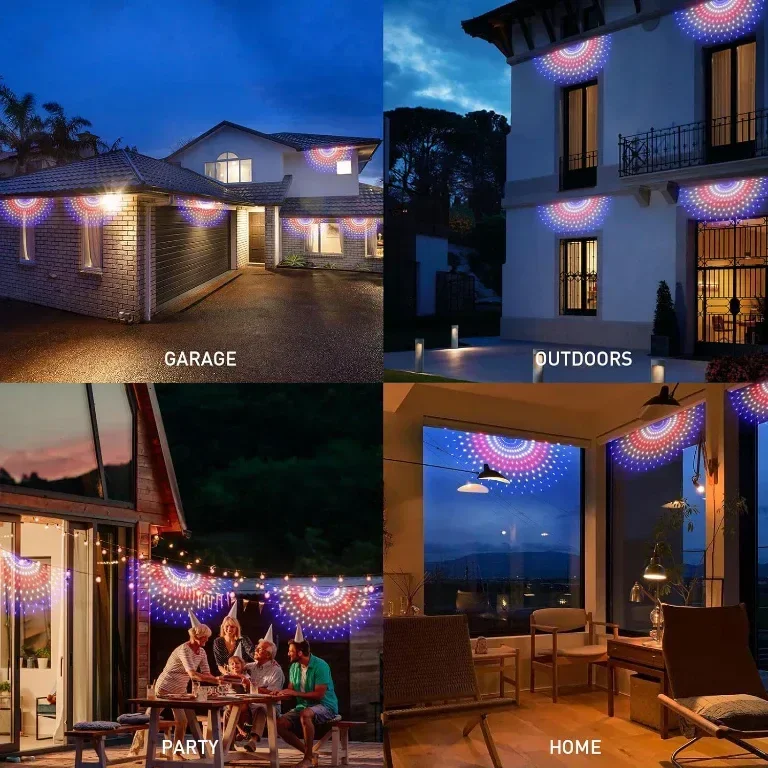Leisure world, пакет от 3 броя по 150 LED светлини, супер ярки светлинни гирлянди — снимка 5