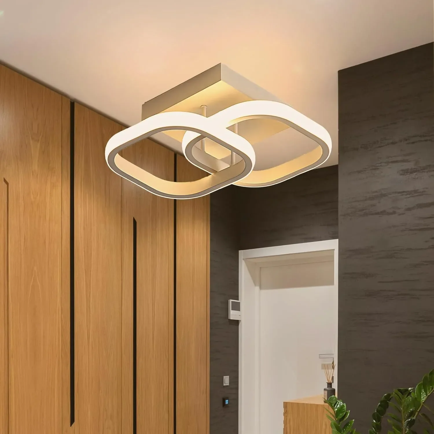 LED плафон 29 см, 32 W, с избор на светлина 3000–6000 K