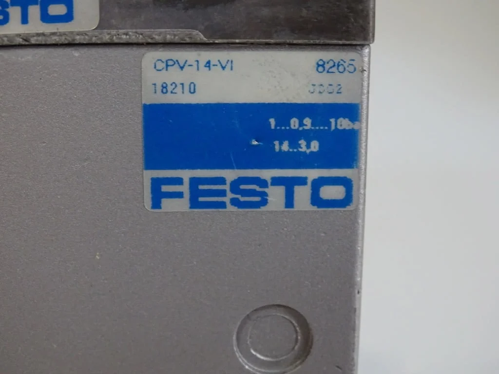 Пневматичен модул Festo CPV-14-Vi, CPV14-CE-FB-6 161360NN02 — снимка 4