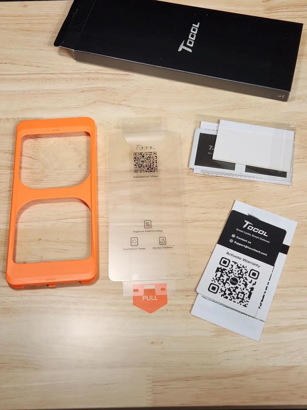 TOCOL 2 бр. протектор за екран за Samsung Galaxy S26 Plus 6.7 инча, незабавен монтаж, 9H+ — снимка 8