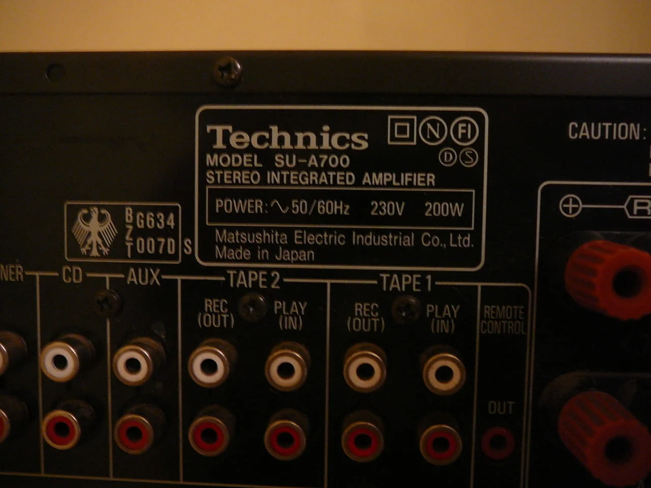Technics su-a700 — снимка 7
