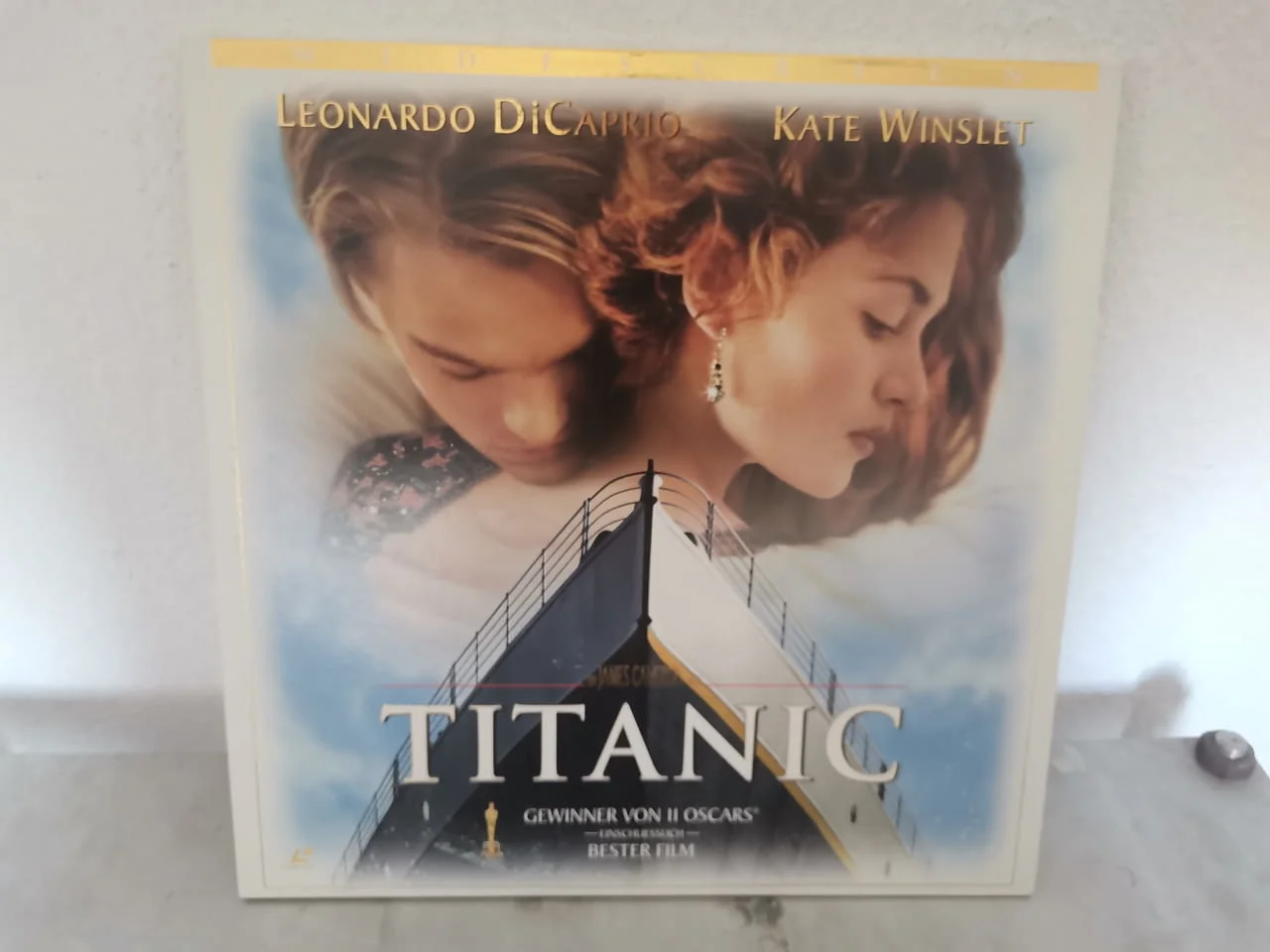 LASERDISC TITANIC Leonardo DiCaprio Kate Winslet Pioneer 2-Disc THX Edition