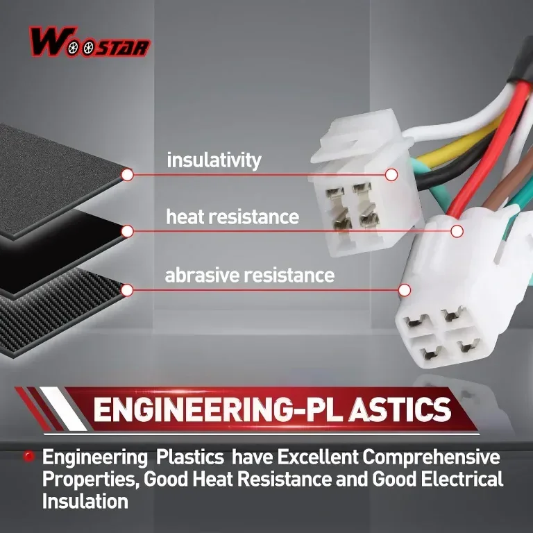 WOOSTAR 7-бобинен 8-жилен магнитен статор за TT-R125E TT-R125L TT-R125lE — снимка 3