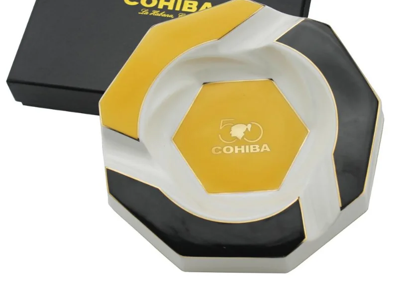 Cohiba пепелник за 3 пури – масивен, с кутия