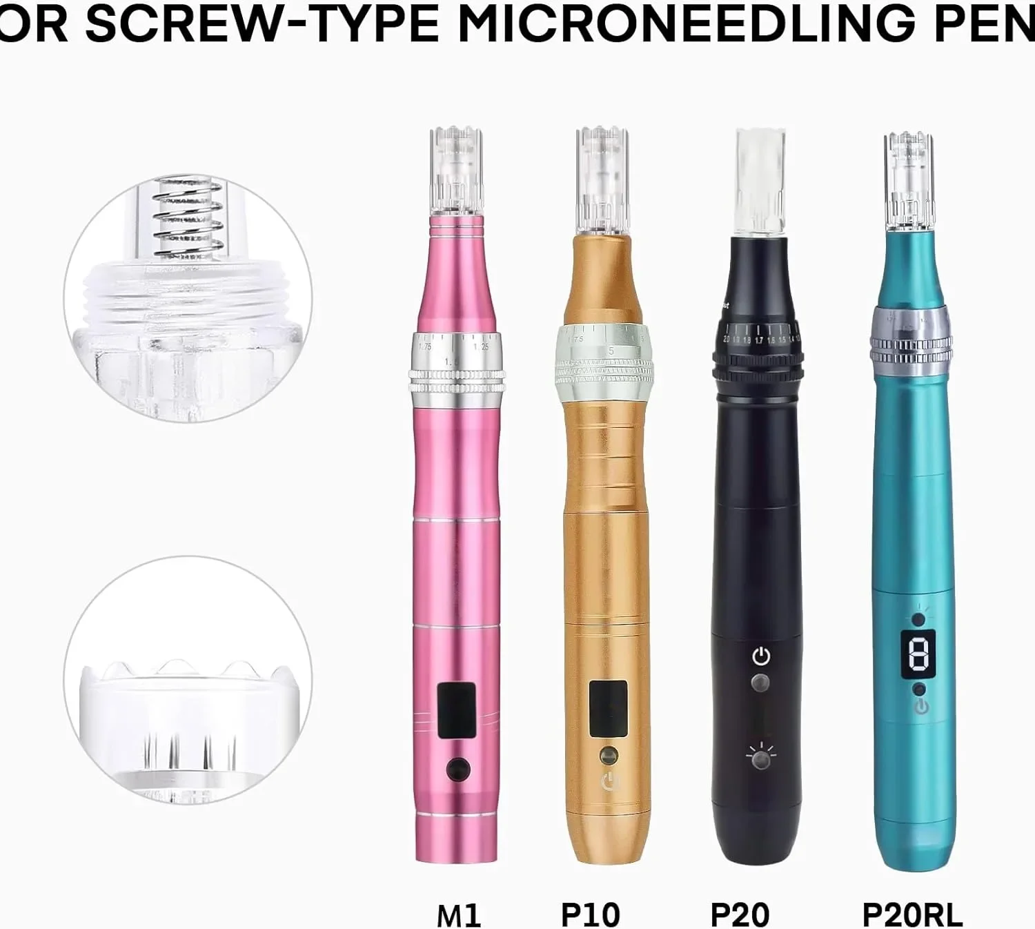 Комплект 12-пинови касети за микронидлинг Dermapen тип M1 / P10 / P20 – 20 броя резервни глави — снимка 5