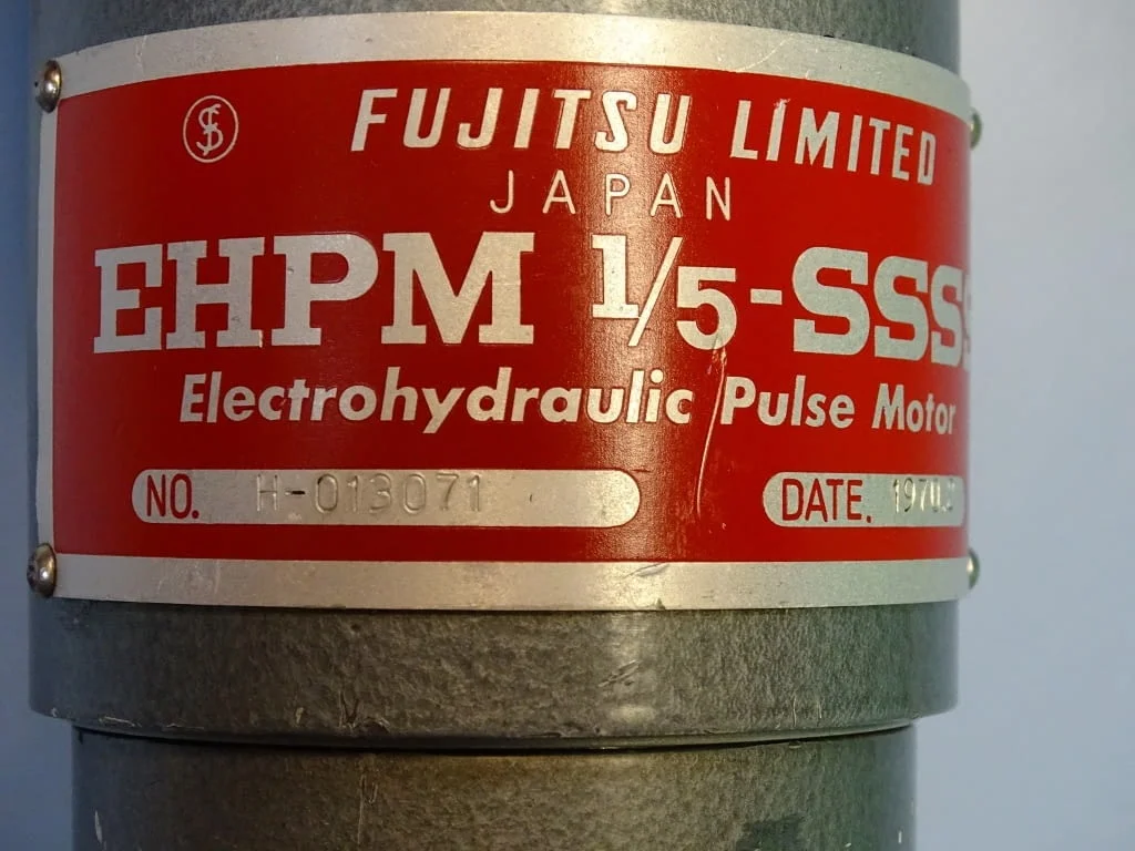 Електрохидравличен ендкодер FUJITSU Limited EHPM 1/5 SSSS electro hydraulic pulse motor — снимка 7